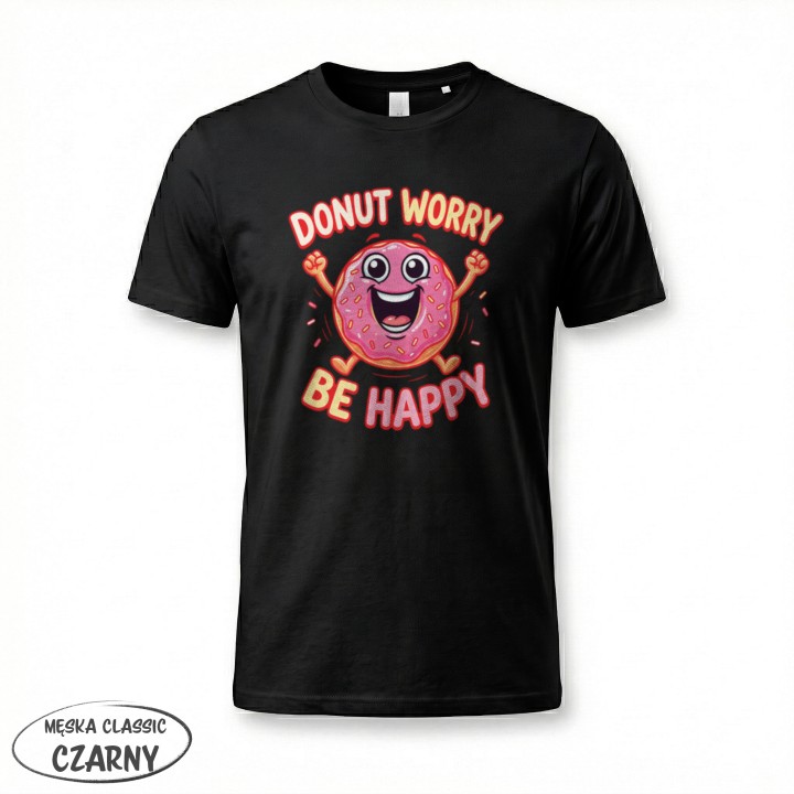 Donut worry be happy Z pączkiem - Galeria - (12)_F190_MEN_Black