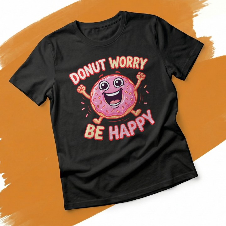 Donut worry be happy Z pączkiem - Galeria - (000)_Miniatury