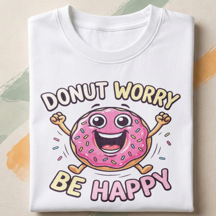 Donut worry be happy Z pączkiem - Galeria - (000)_Miniatury