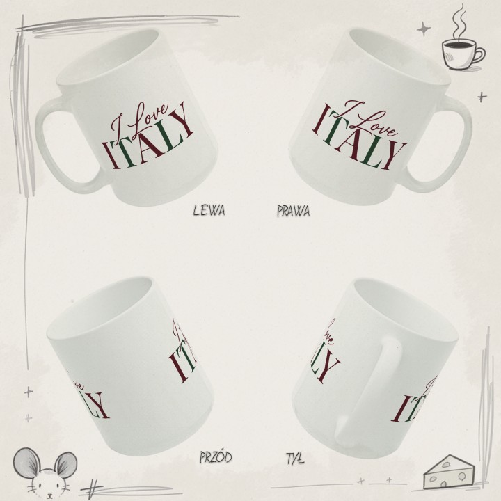 Napis - I Love Italy - Galeria - (B)_4Side_Grid