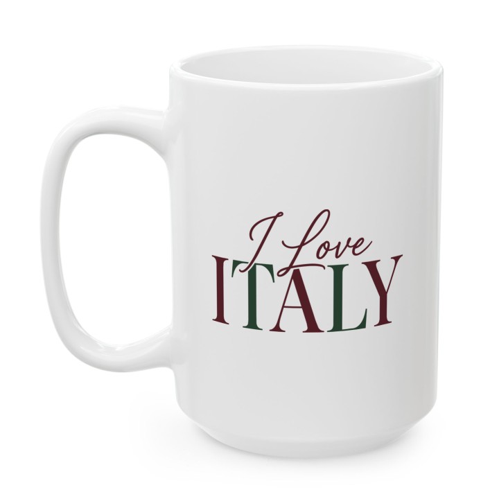 Napis - I Love Italy - Main - (B)_1_Basic_White_15Oz