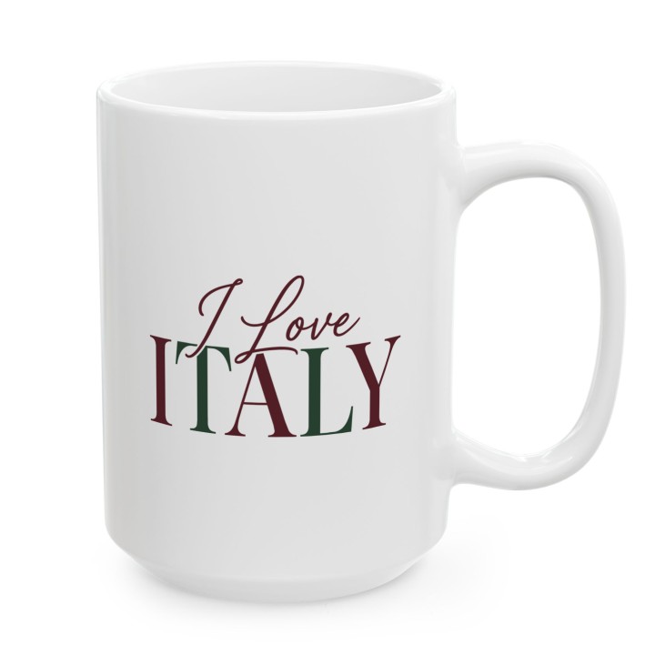 Napis - I Love Italy - Main - (B)_1_Basic_White_15Oz