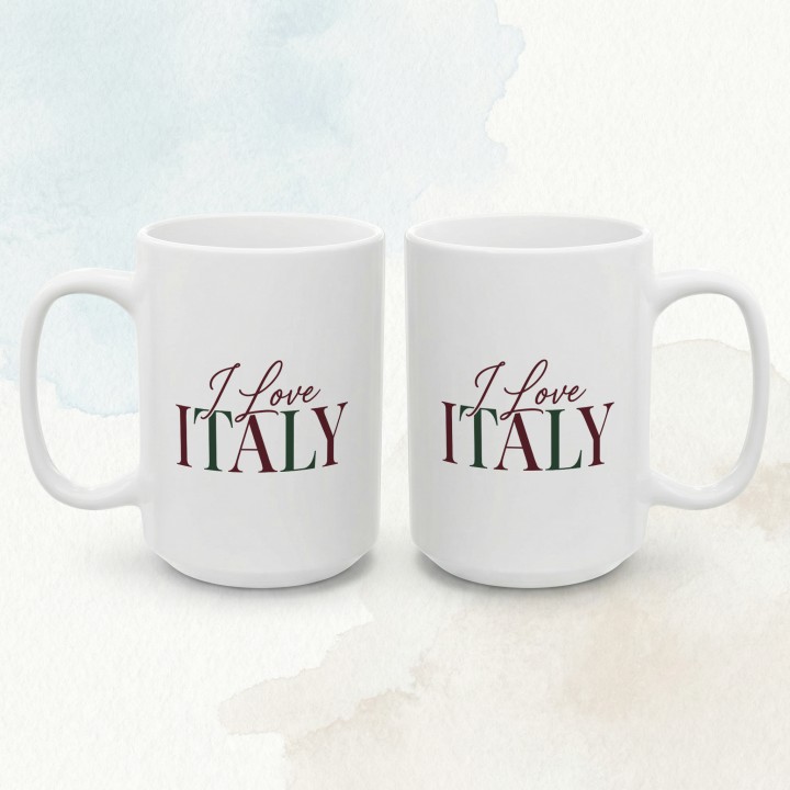 Napis - I Love Italy - Main - (B)_1_Basic_White_15Oz