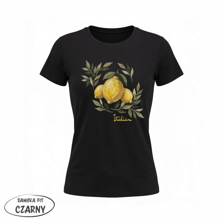 Cytryny i napis Italy - Galeria - (02)_F190_LADY_Black