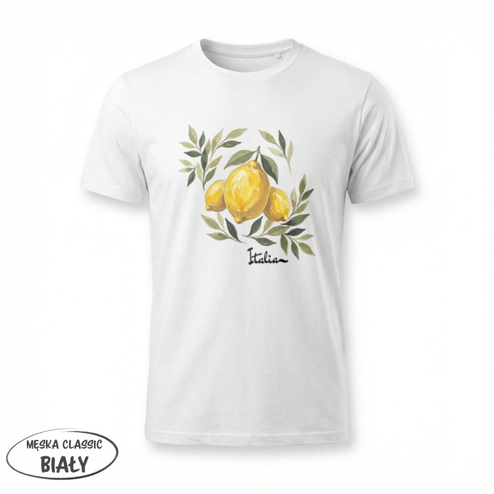 Cytryny i napis Italy - Galeria - (11)_F190_MEN_White