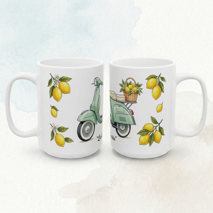 Vespa i Cytryny - La Dolce Vita - Main - (B)_1_Basic_White_15Oz