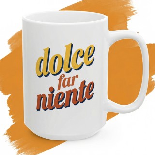 Napis włoski - Dolce far niente - Cover - (B)_Basic_Miniatura_WW