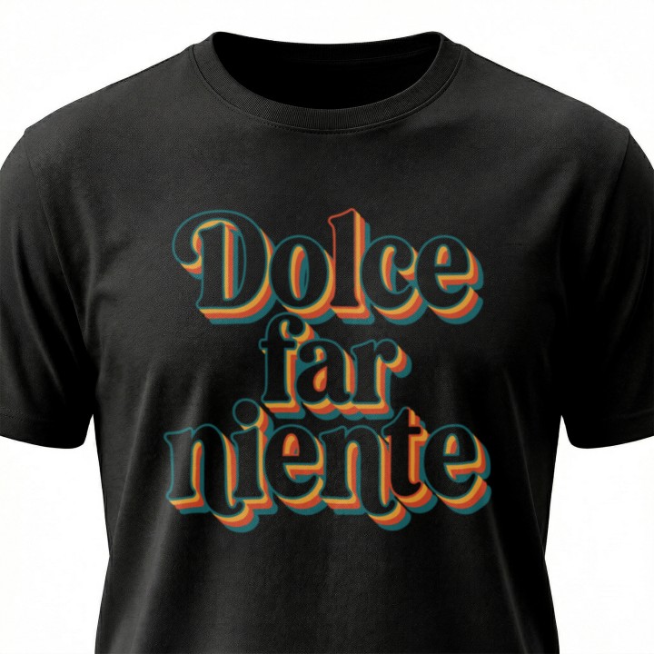 Napis - Dolce Far niente - Galeria - (000_1)_UNI_BLACK