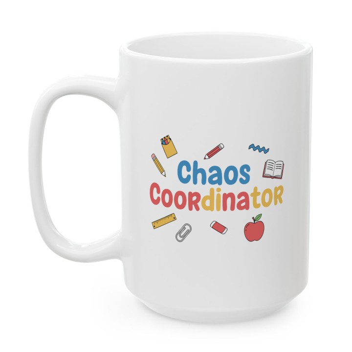 Kubek z nadrukiem Chaos Coordinator | Prezent dla Nauczyciela