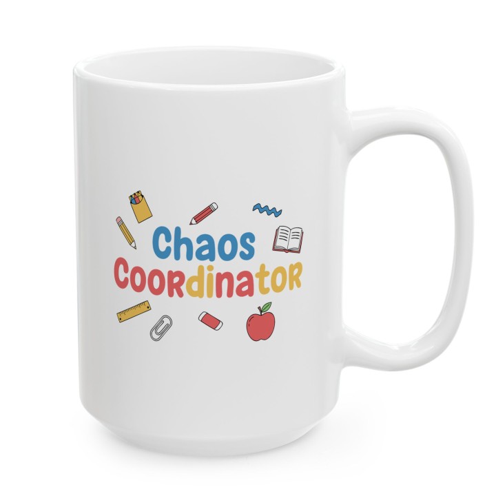 Kubek z nadrukiem Chaos Coordinator | Prezent dla Nauczyciela