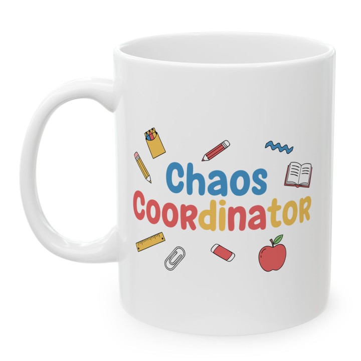 Kubek z nadrukiem Chaos Coordinator | Prezent dla Nauczyciela