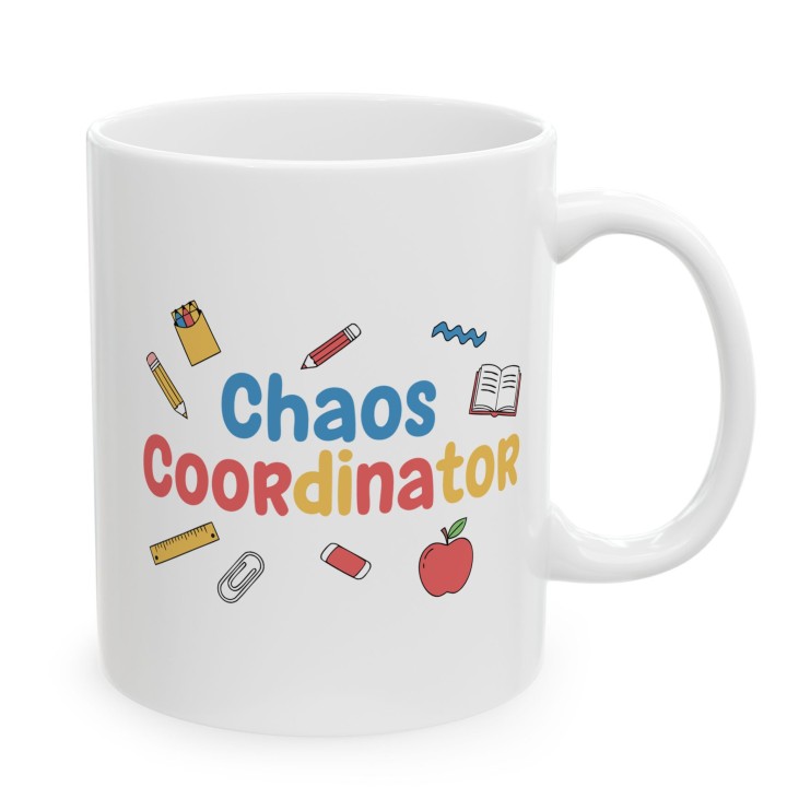 Kubek z nadrukiem Chaos Coordinator | Prezent dla Nauczyciela