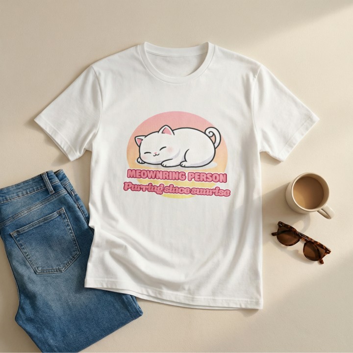 Meownring person Pring since sunrise - Galeria - (000_2)_UNI_WHITE