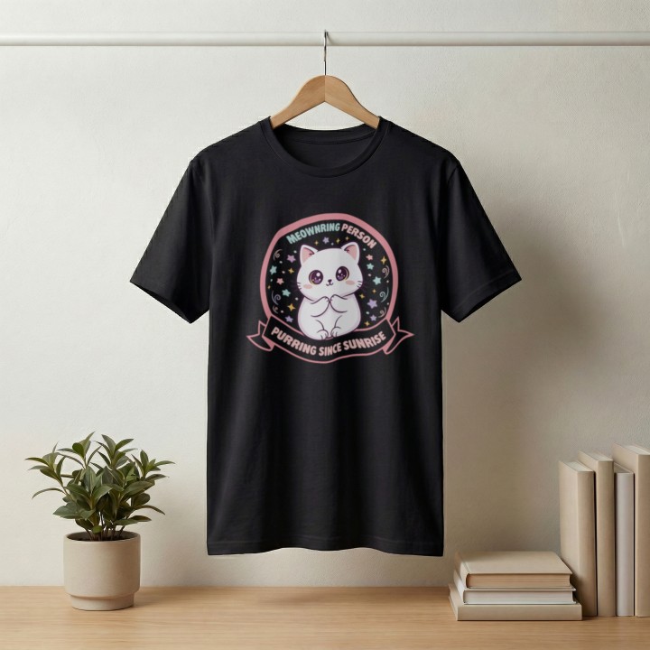 Meownring person Pring since sunrise - Galeria - (000_1)_UNI_BLACK