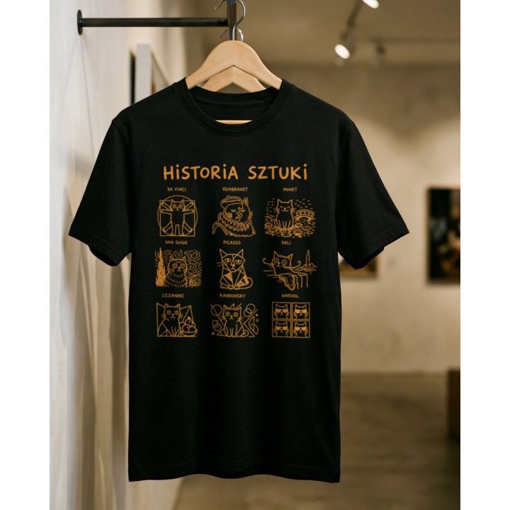 Koszulka Historia Sztuki – Minimalistyczny T-shirt