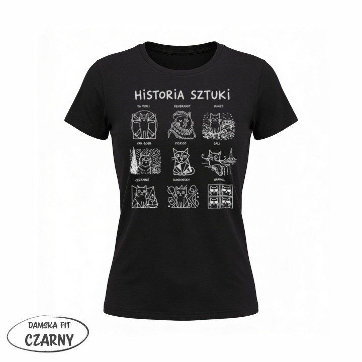 Koszulka Historia Sztuki – Minimalistyczny T-shirt
