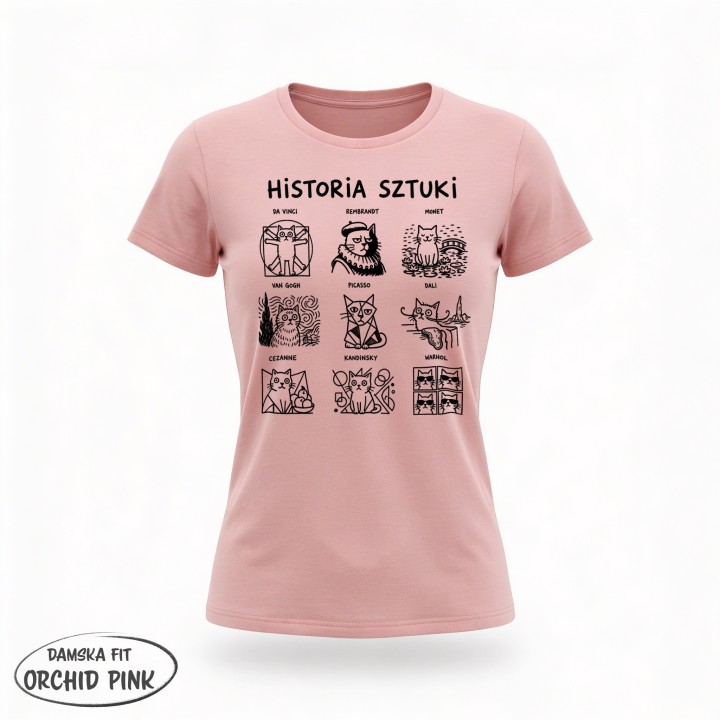 Koszulka Historia Sztuki – Minimalistyczny T-shirt