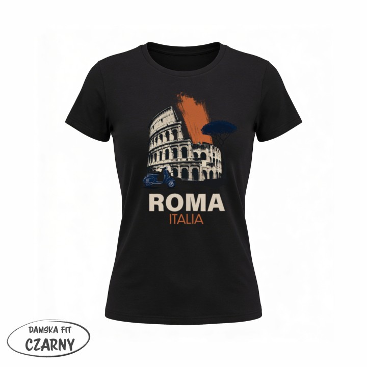 Rzym Italia ROMA Koloseum Włochy - Galeria - (02)_F190_LADY_Black