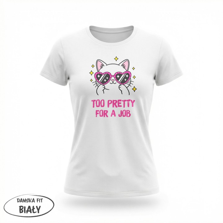 To Pretty For a Job z kotem - Galeria - (01)_F190_LADY_White