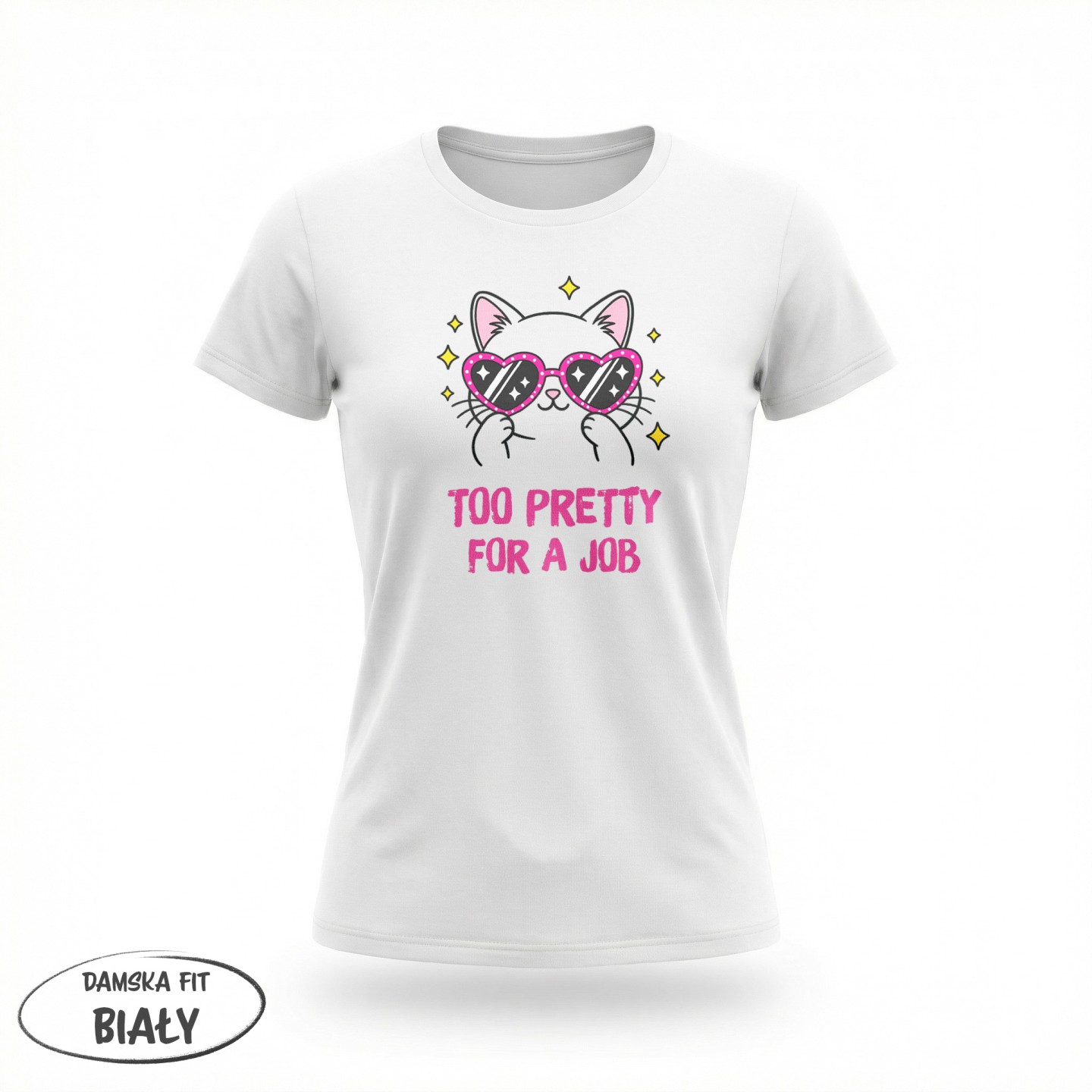 To Pretty For a Job z kotem - Galeria - (01)_F190_LADY_White