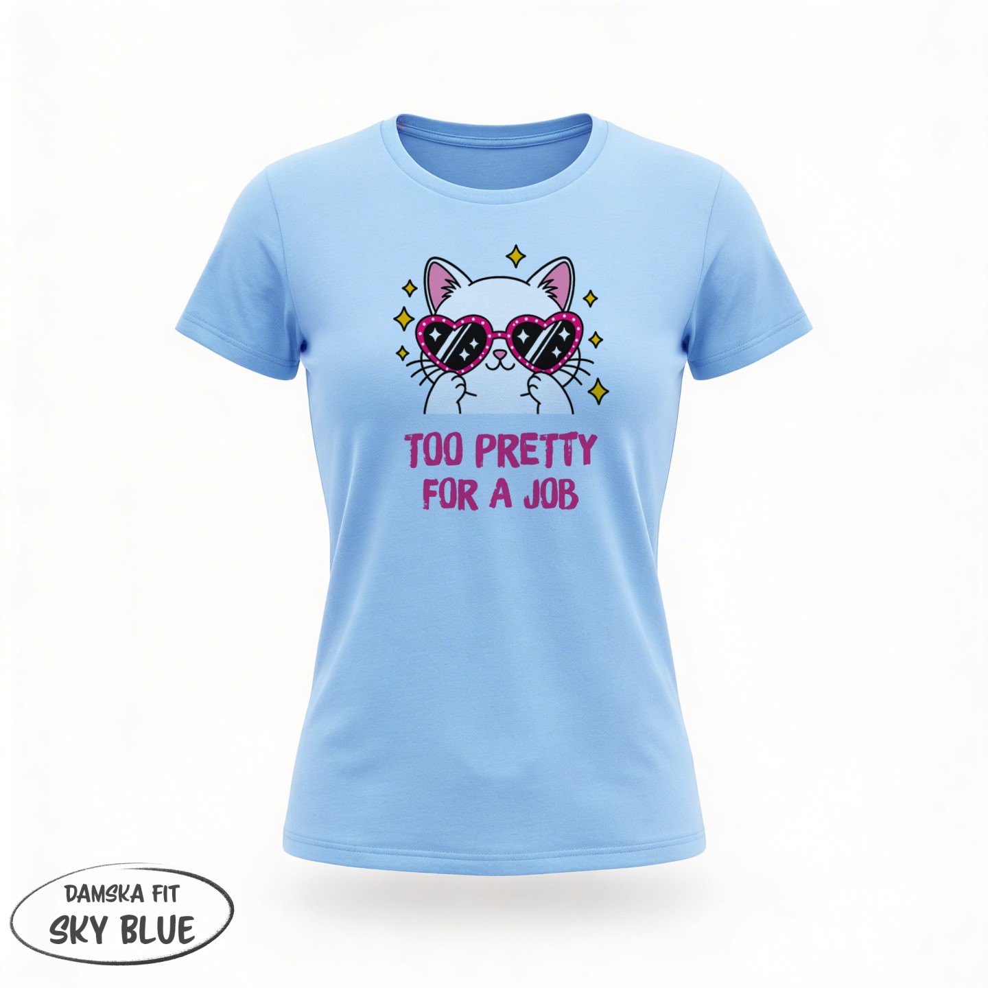 To Pretty For a Job z kotem - Galeria - (06)_F190_LADY_SkyBlue