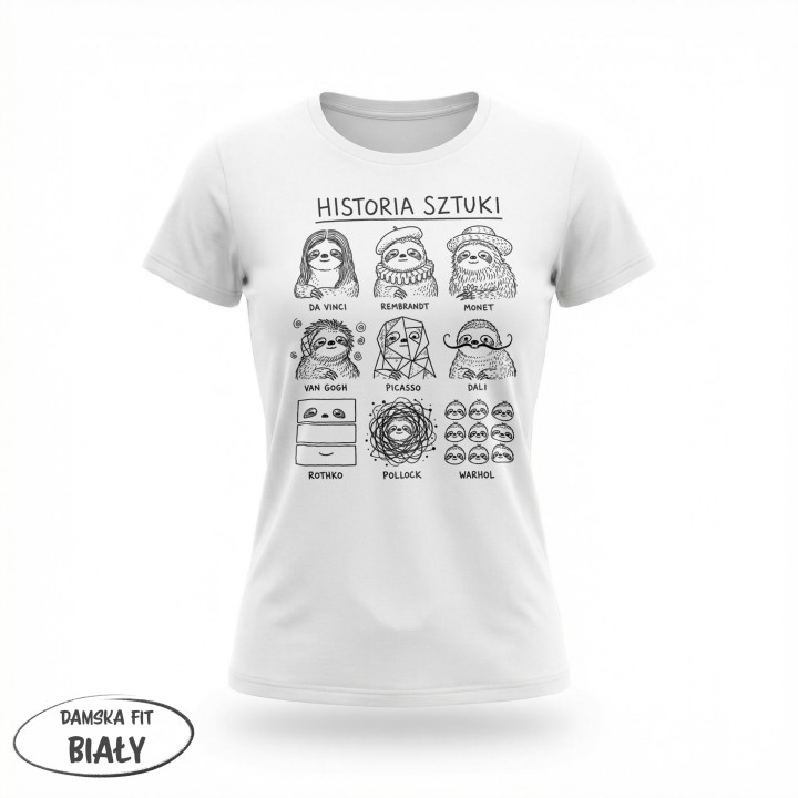 Historia sztuki z Leniwcem - Galeria - (01)_F190_LADY_White