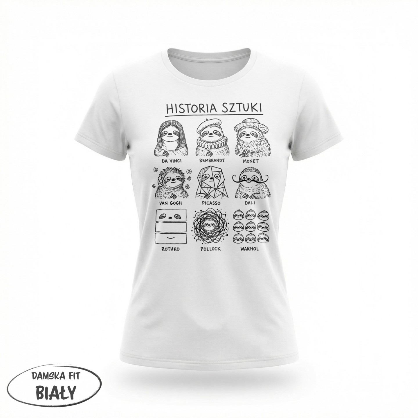 Historia sztuki z Leniwcem - Galeria - (01)_F190_LADY_White