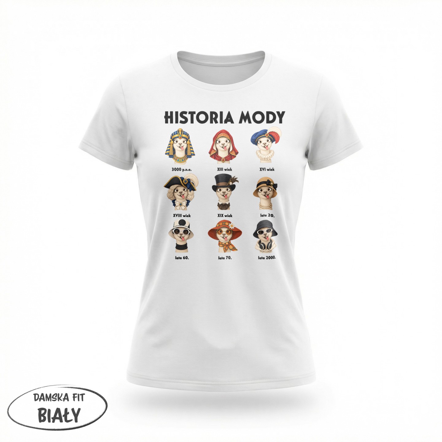 Historia mody z lamą - Galeria - (01)_F190_LADY_White