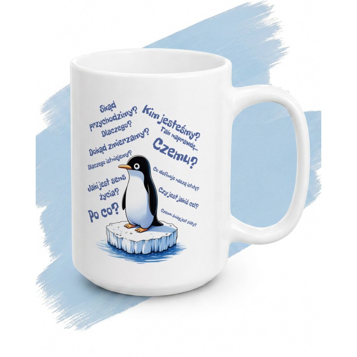Pingwin i pytania egzystencjalne - main - BLUE_1