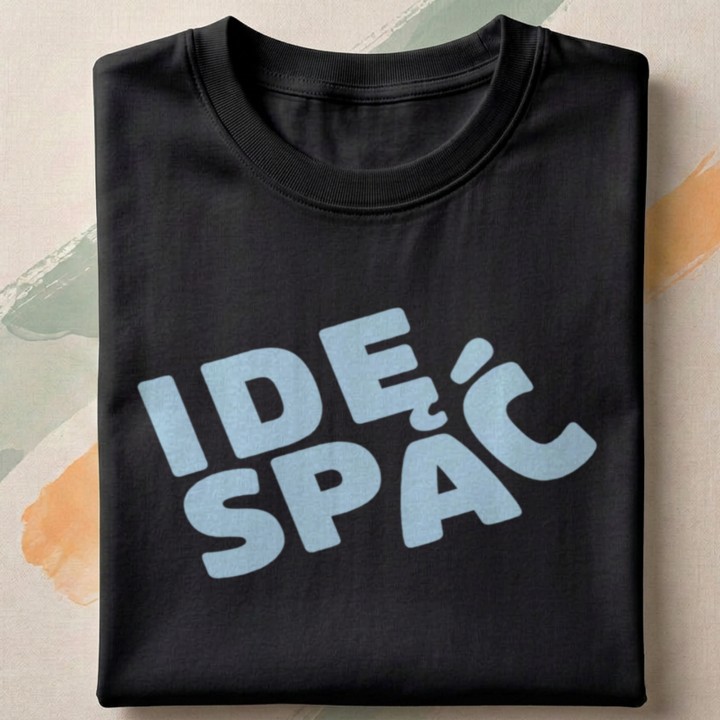 Napis - Idę Spać - detail - FOLDED_BLACK
