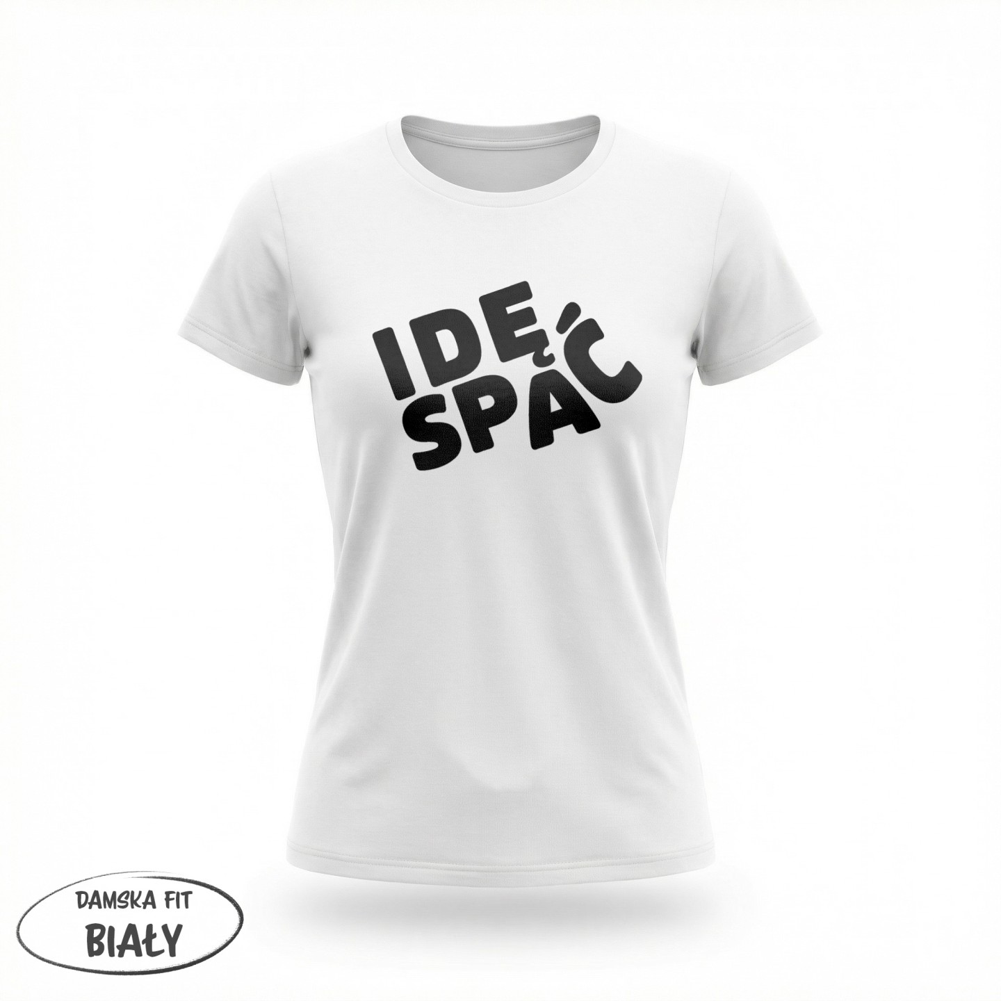 Napis - Idę Spać - variant - FRONT_MANEKIN_CLEAR_LABEL