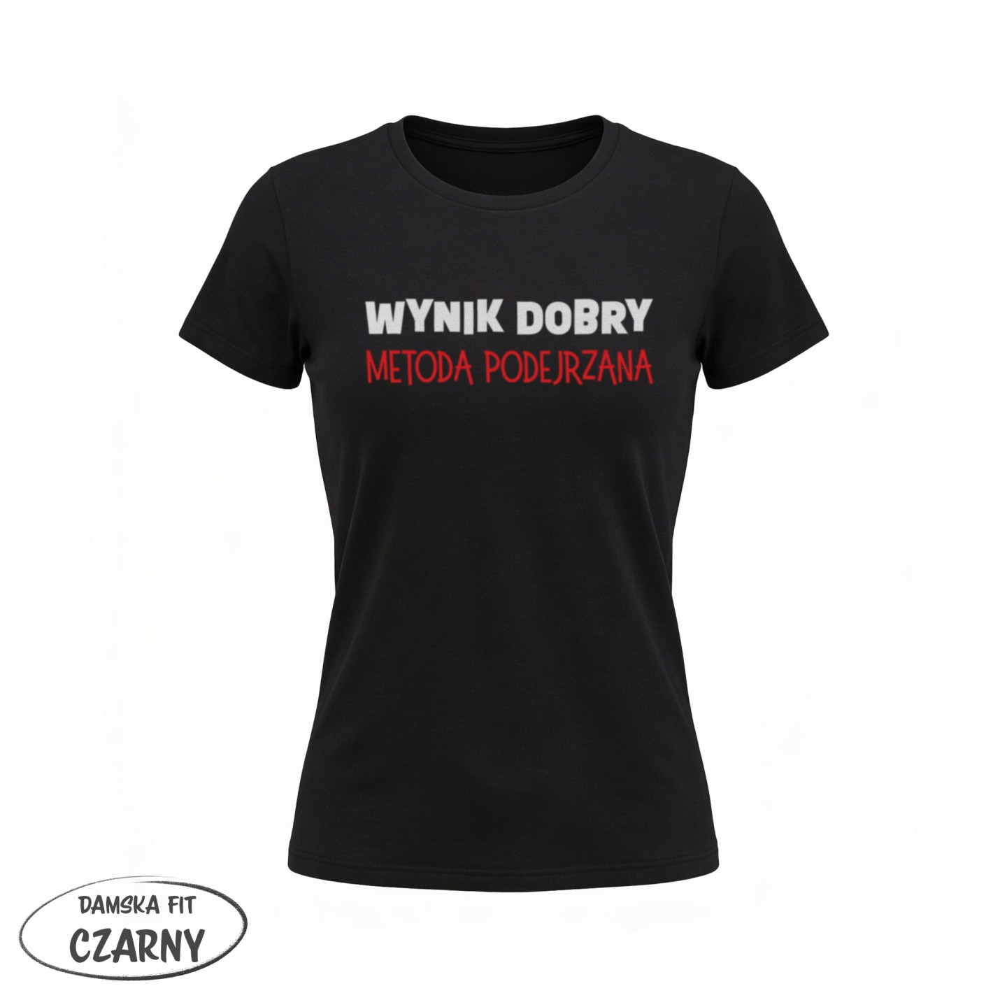 Wynik dobry - metoda podejrzana - napis dla nauczyciela - variant - FRONT_MANEKIN_CLEAR_LABEL