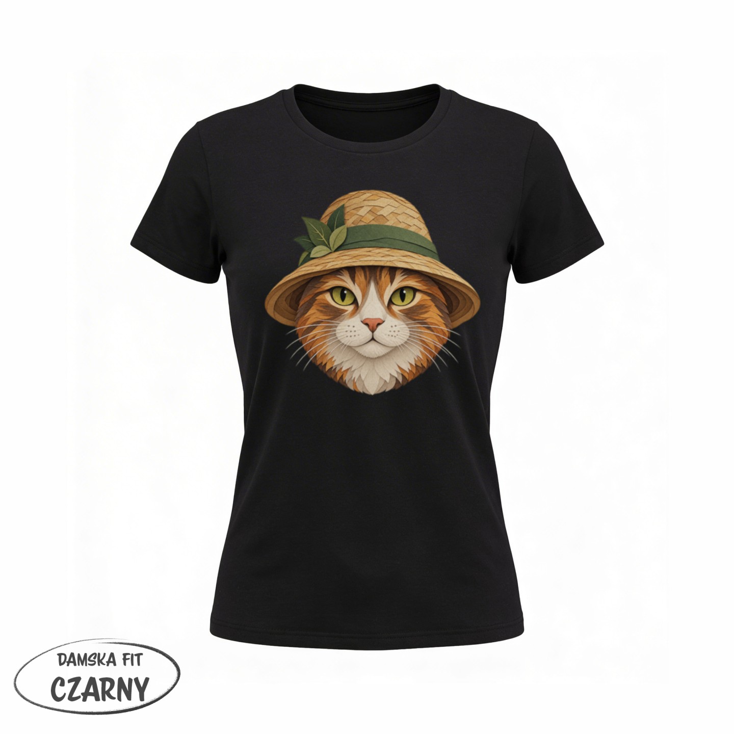 Kot w kapeluszu - variant - FRONT_MANEKIN_CLEAR_LABEL