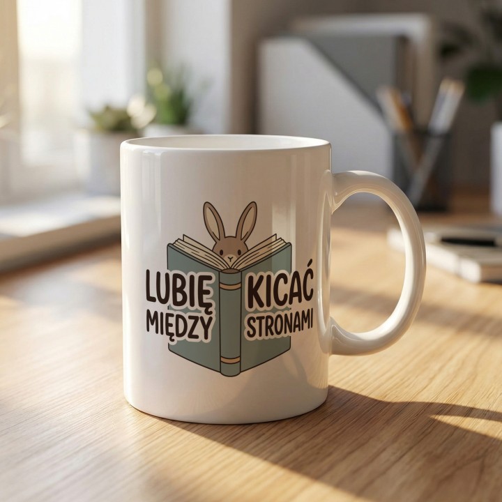 Kubek dla czytelnika - Lubię Kicać między stronami - gallery - BASIC_1_MUG