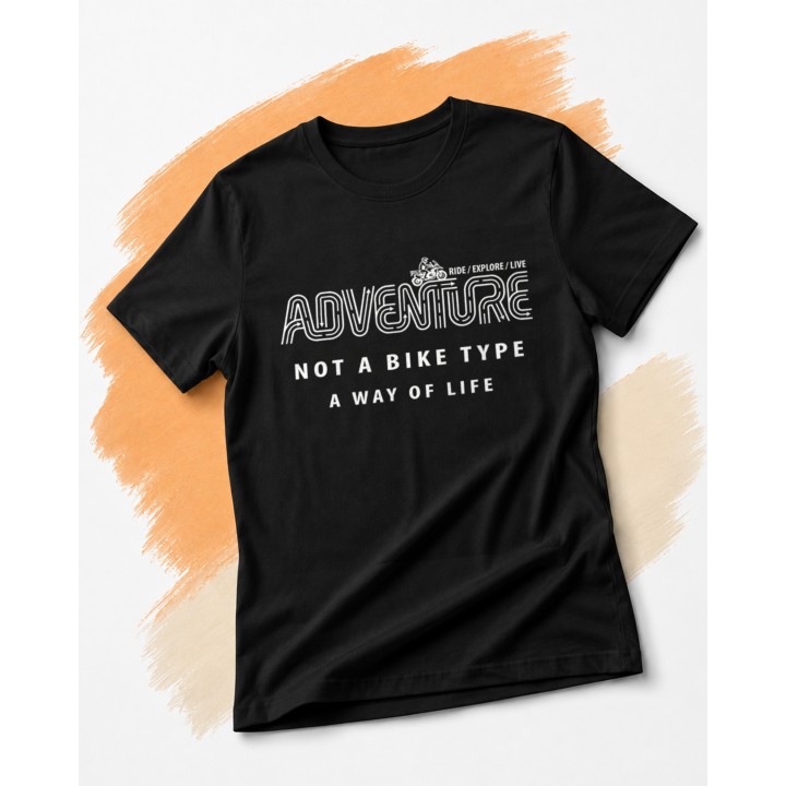 Adventure - Not a Bike - A Way of Life - main - BLACK_ORANGE_1