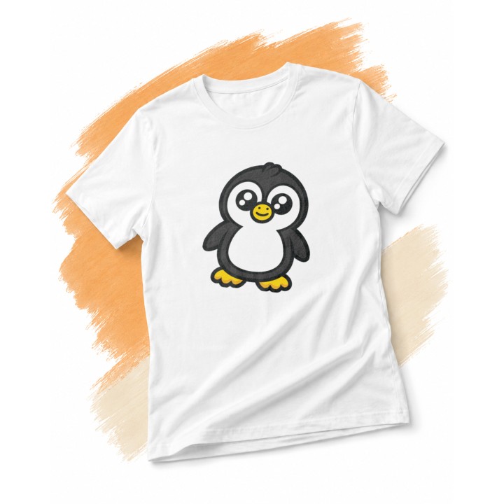 Pingwinek - main - WHITE_ORANGE_1