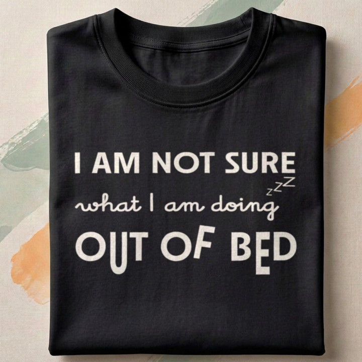 I am not Sure what i am doing out of bed - detail - FOLDED_BLACK