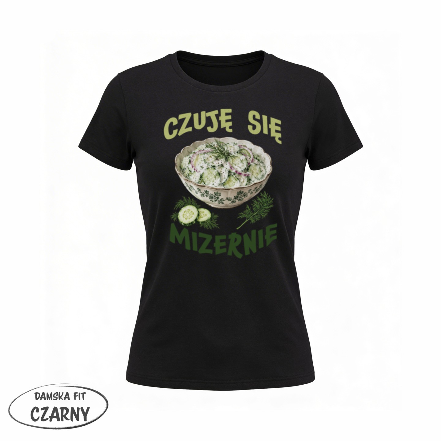 Czuję się mizernie - variant - FRONT_MANEKIN_CLEAR_LABEL