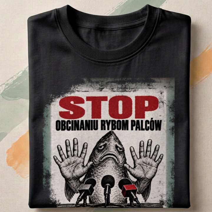 Stop obcinaniu rybom paluszków na paluszki rybne - detail - FOLDED_BLACK