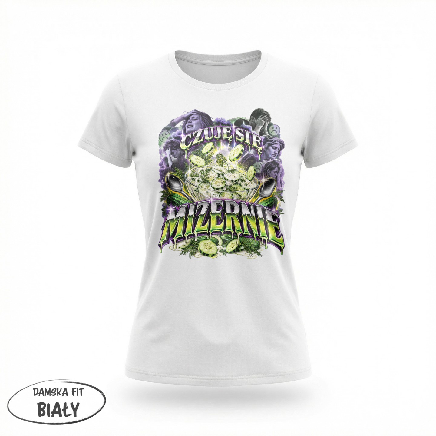 Czuję się mizernie - variant - FRONT_MANEKIN_CLEAR_LABEL