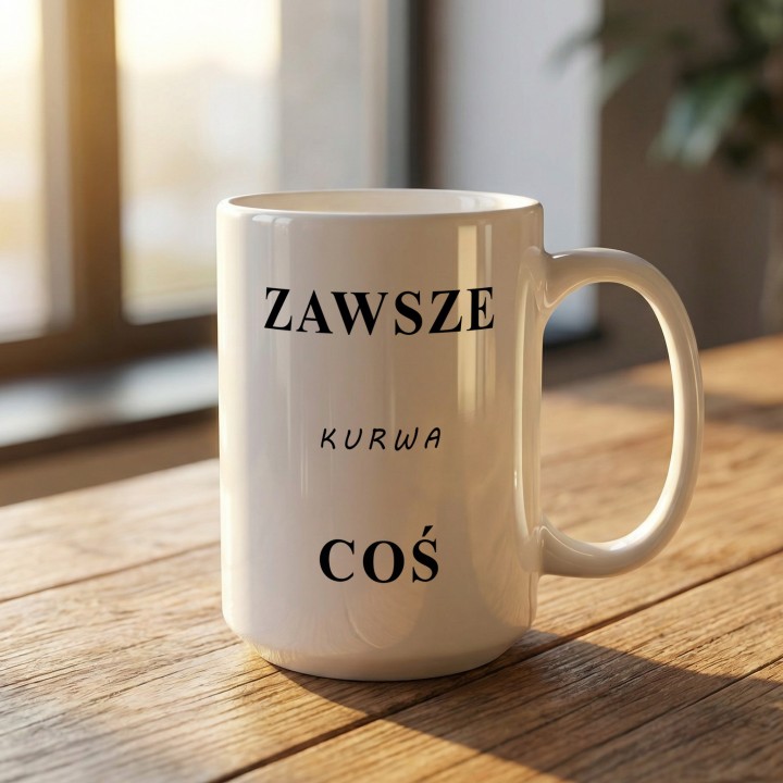 Kubek „ZAWSZE K**** COŚ”