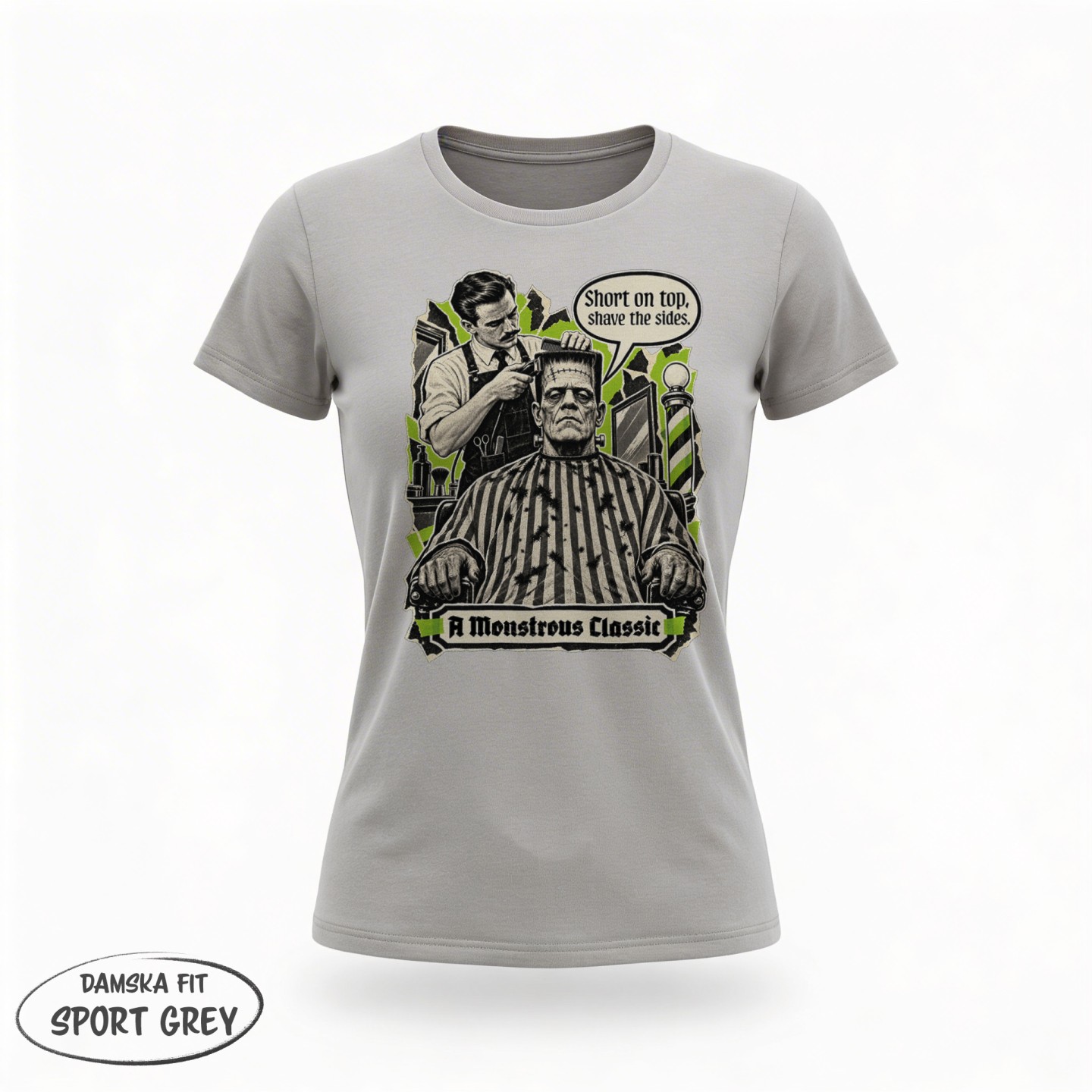 Barber - Frankenstein - variant - FRONT_MANEKIN_CLEAR_LABEL