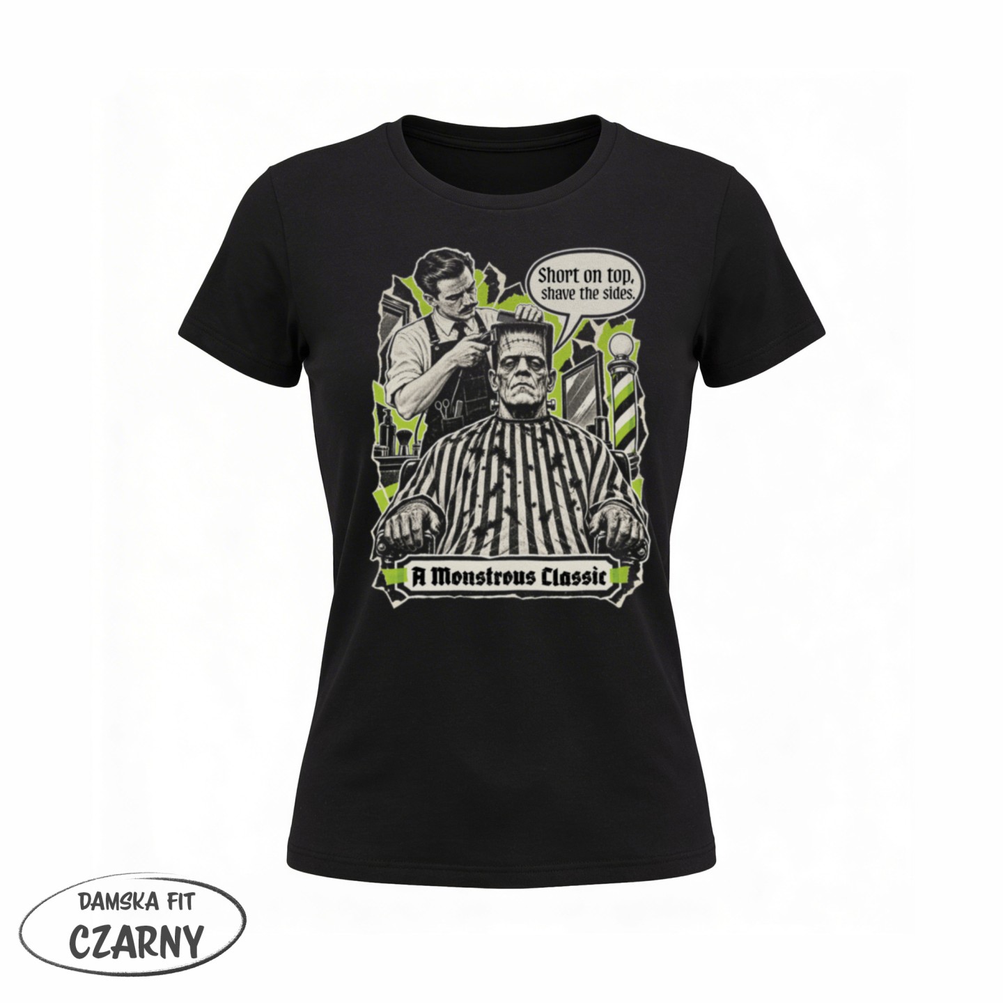 Barber - Frankenstein - variant - FRONT_MANEKIN_CLEAR_LABEL