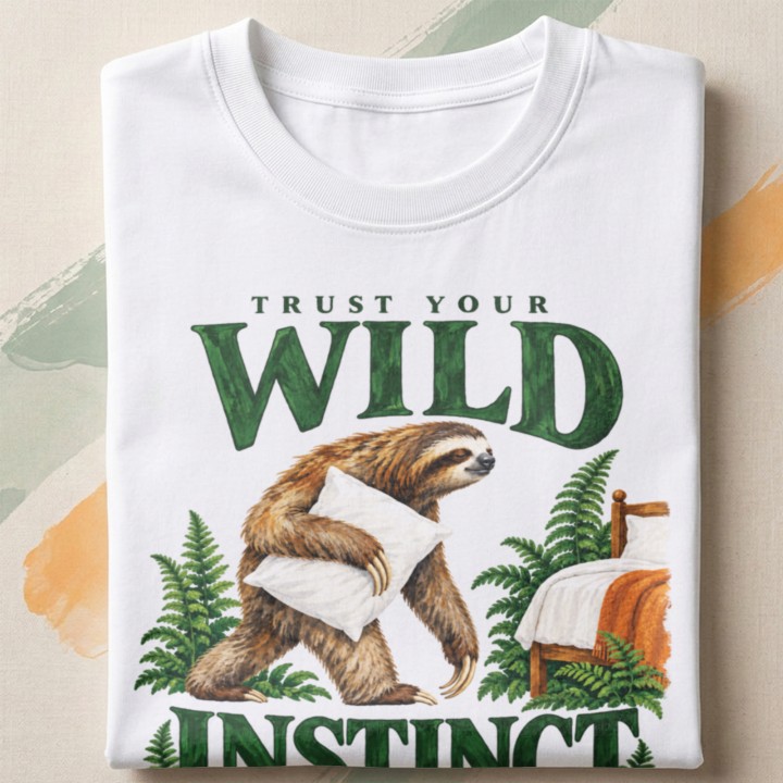 Trust your wild instinct - detail - FOLDED_WHITE