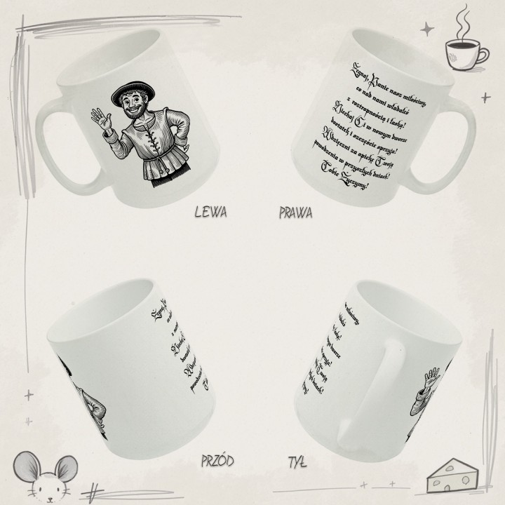 Kubek na pożegnanie „Żegnaj, o druhy znamienity”