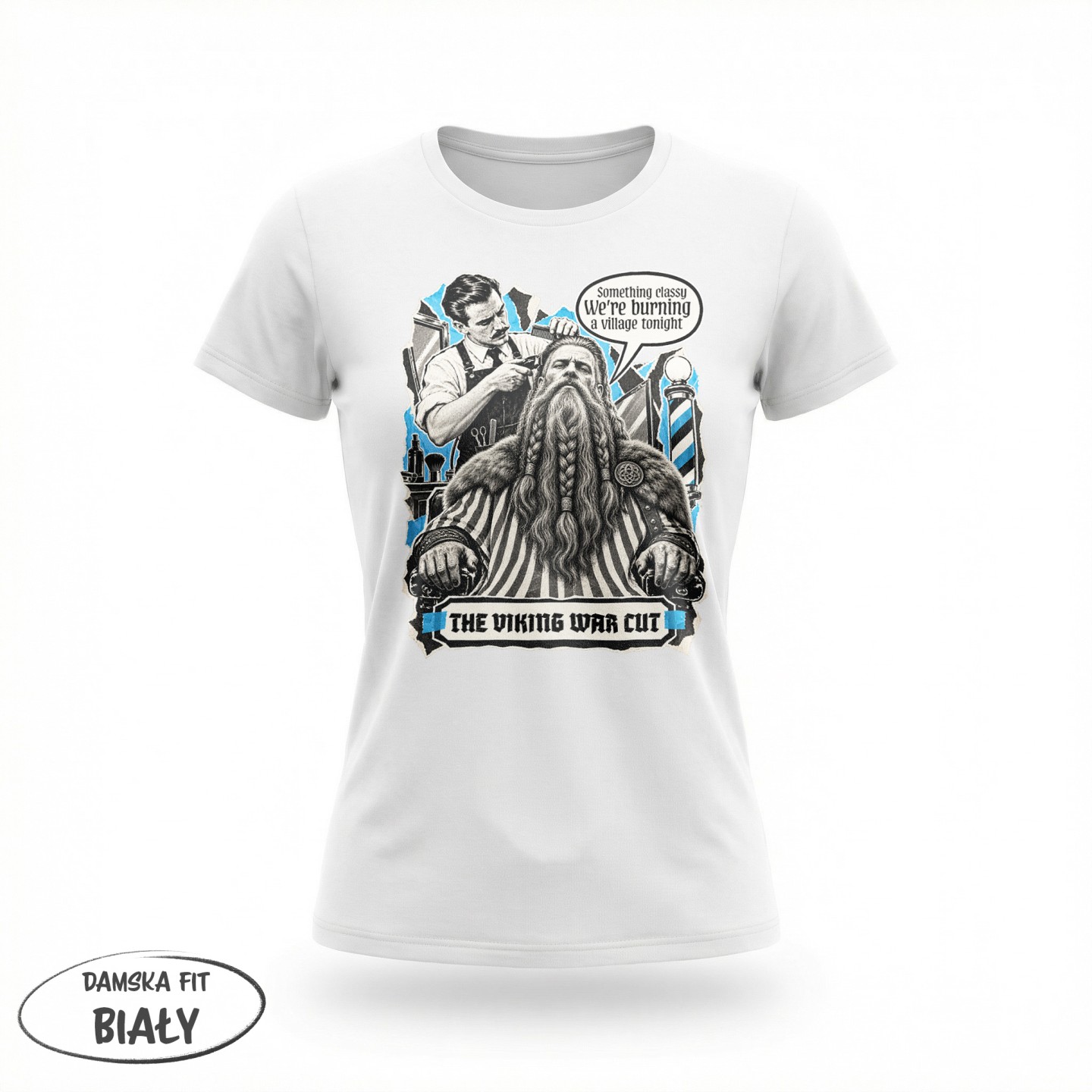Barber - The Viking WAR Cut - variant - FRONT_MANEKIN_CLEAR_LABEL
