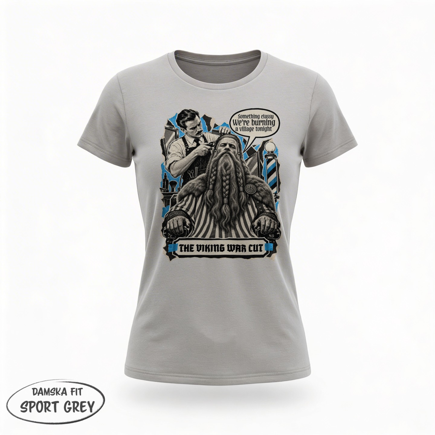 Barber - The Viking WAR Cut - variant - FRONT_MANEKIN_CLEAR_LABEL