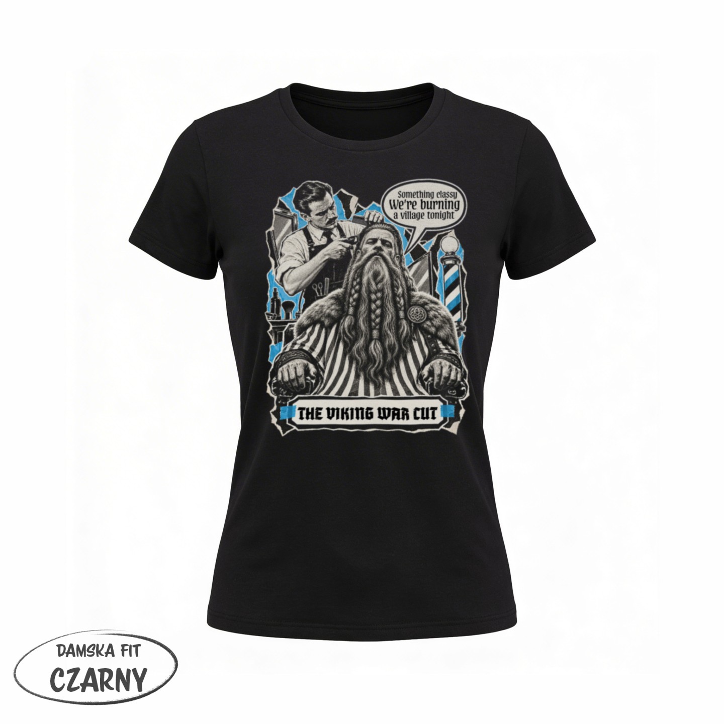 Barber - The Viking WAR Cut - variant - FRONT_MANEKIN_CLEAR_LABEL