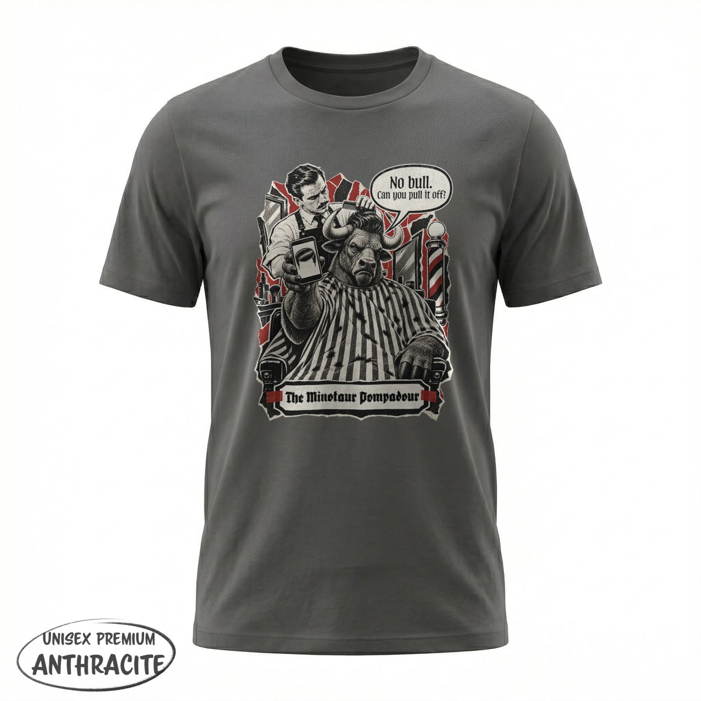 Barber - The minotaur Pompodour - variant - FRONT_MANEKIN_CLEAR_LABEL