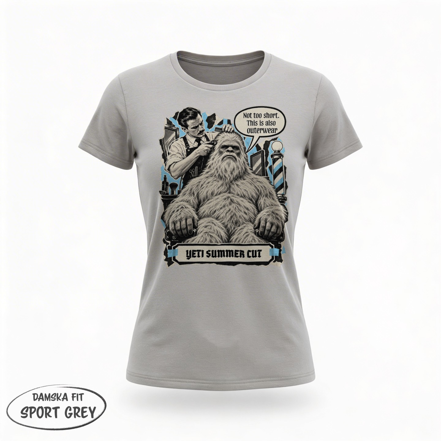 Barber - Yeti Summer Cut - variant - FRONT_MANEKIN_CLEAR_LABEL